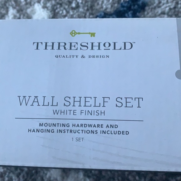 Threshold Wall Decor Nwt White Threshold Wall Shelf Poshmark